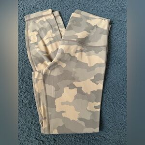 Lululemon Align Leggings Women's 6 Brown Camo High Rise Yoga Pants Athleisure